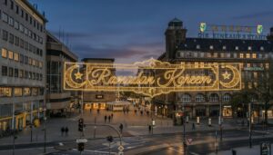 Ramadan Beleuchtung in Essen